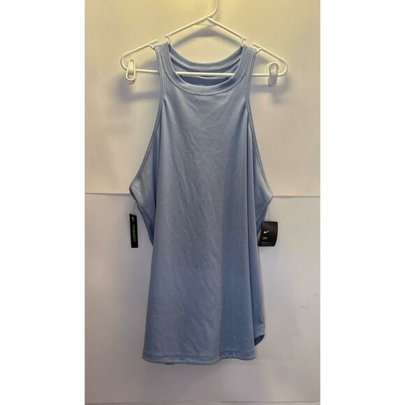 Nike Dri-fit Ribbed Tank Top (XXL) blue‎ - Picture 1 of 7